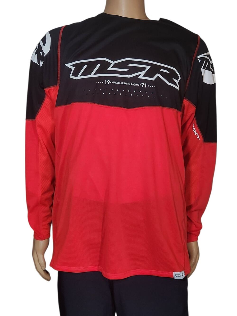 MSR NXT XL Mens Jersey NWT Dirt Bike Ventilated Red/Black NEW WITH TAGS